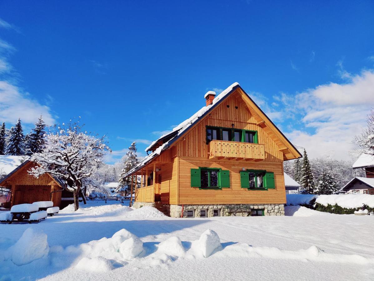 Cottage Suha Bohinj ภายนอก รูปภาพ